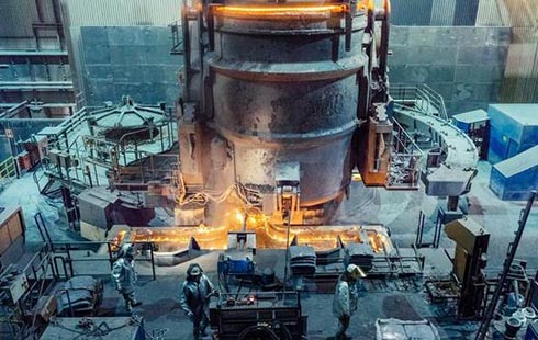 ThyssenKrupp Wasserstoff betriebenes Stahlwerk