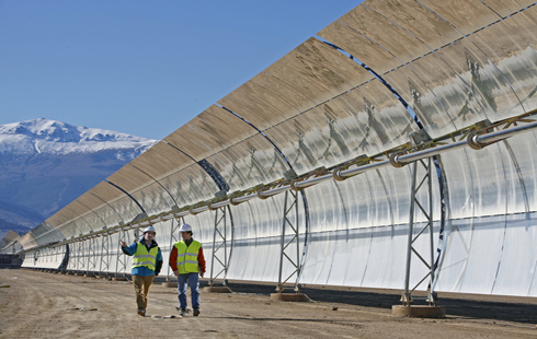 Schott solarthermische Anlage