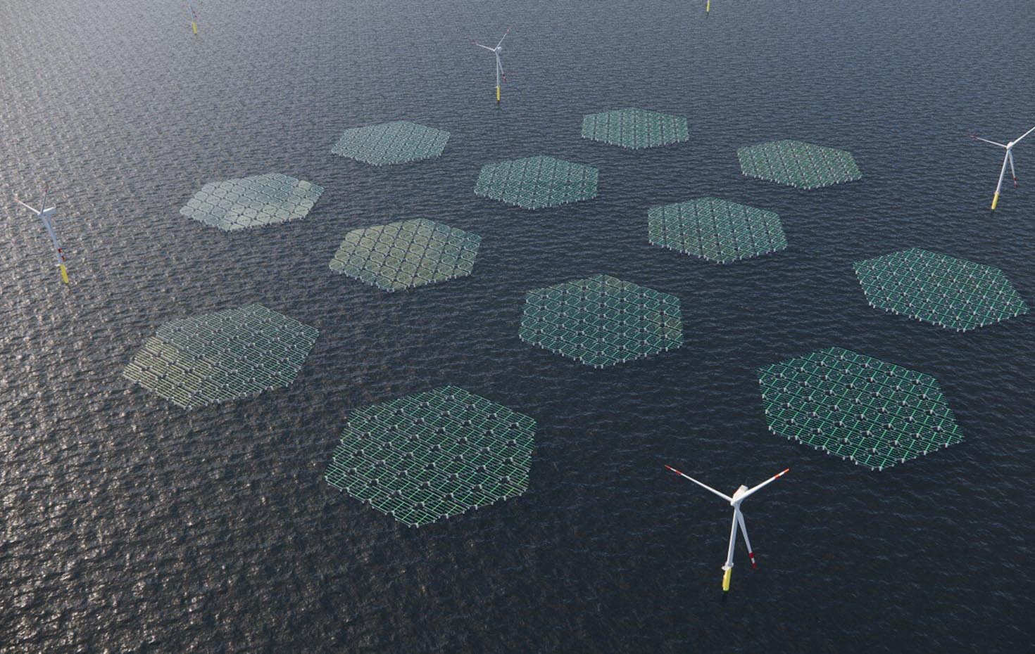 Solarduck und RWE planen Solarinseln in der Nordsee