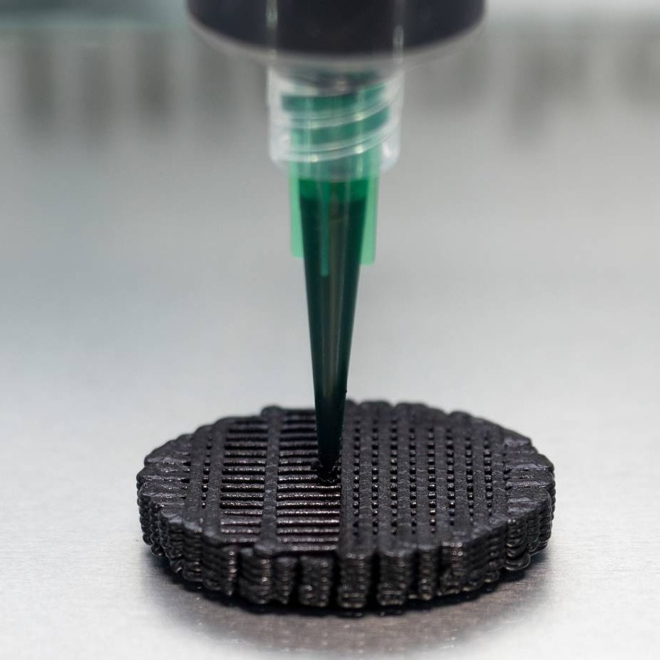 3D gedruckte Pilzbatterie Empa Formnext