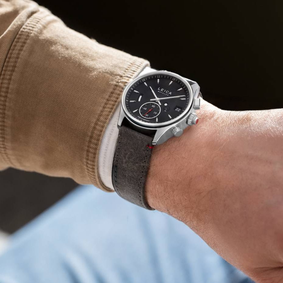 Leica Uhr Watch mit LOVR Revoltech Armband Strap