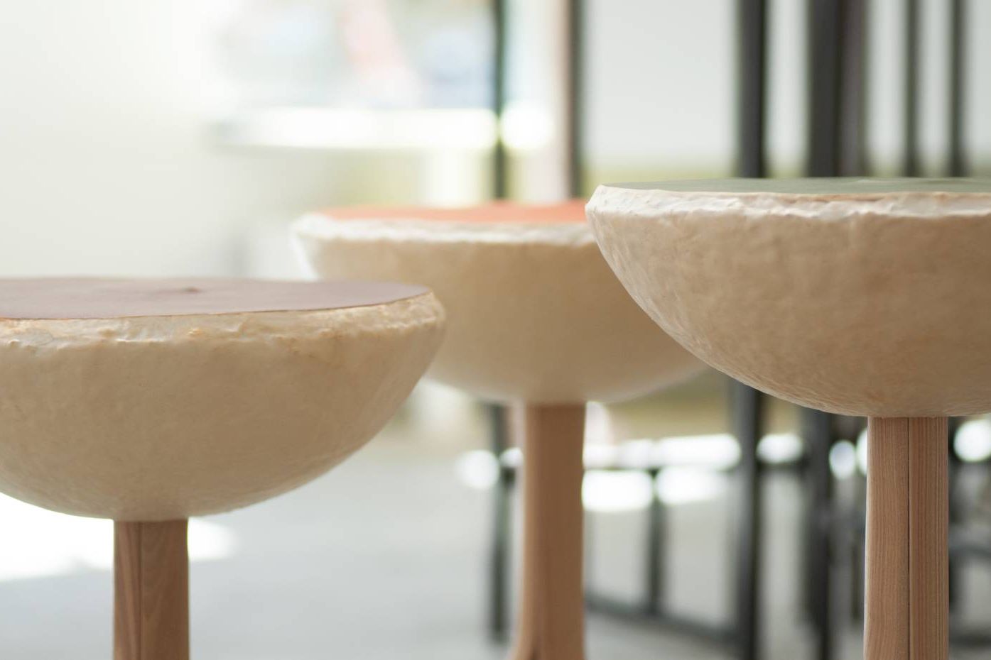 Mycodesk Bernd Goertz From Nature to Nature Mycelium Furniture