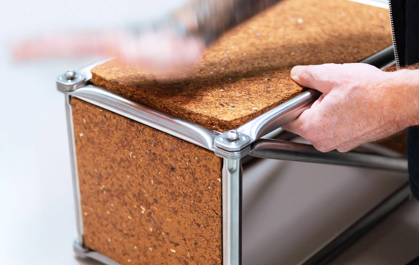 Fraunhofer IAP ReSpan Recycelten Werkstoffplatte System 180 - Nachhaltig verbunden