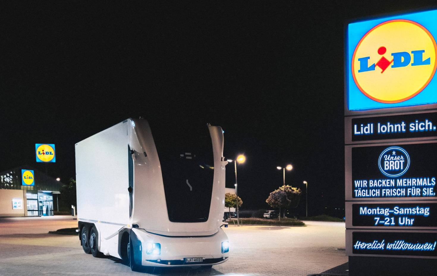Lidl Und Einride Testen Autonomen Elektro LKW